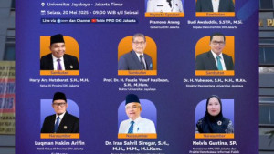 Seminar Keterbukaan Informasi Publik Jilid #2 Kolaborasi antara PPID DKI Jakarta dan Universitas Jayabaya